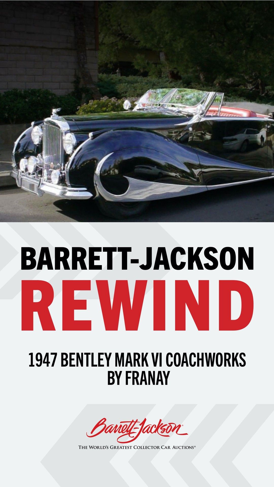 Video post by @barrettjackson on Facebook