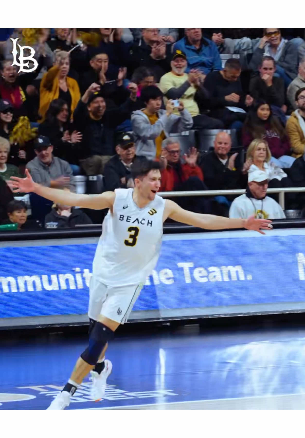 Video post by @lbsuathletics on TikTok