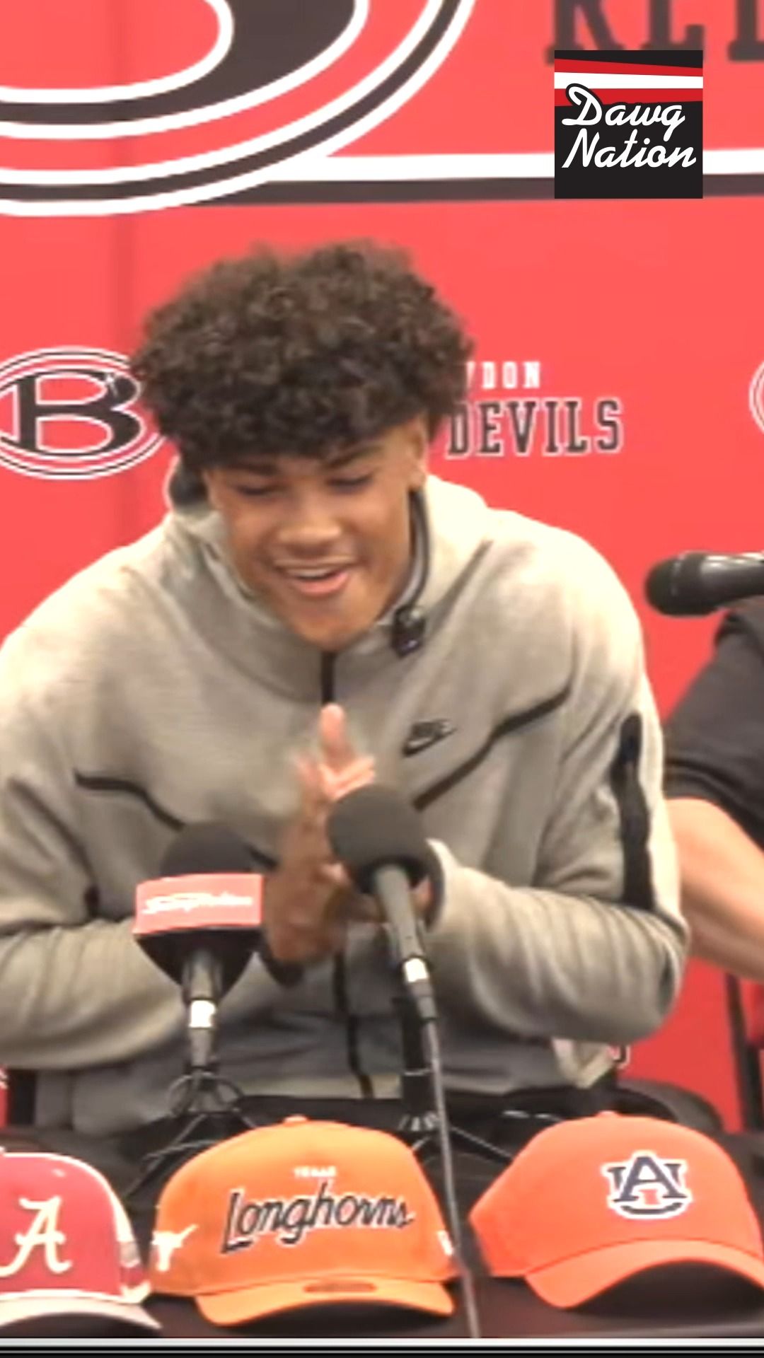 Video post by @DawgNationUGA on Facebook