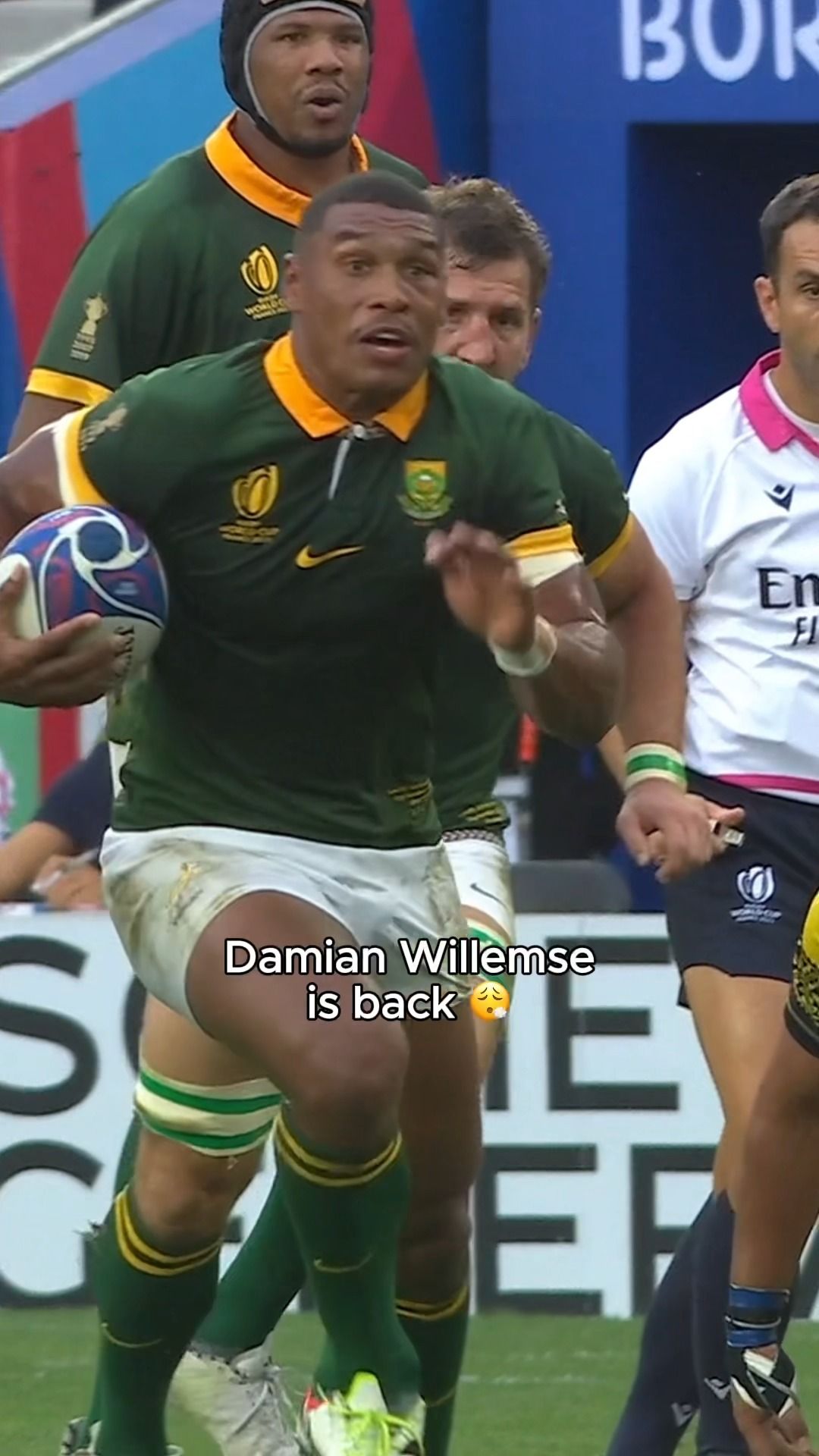 Video post by @springboks on Facebook