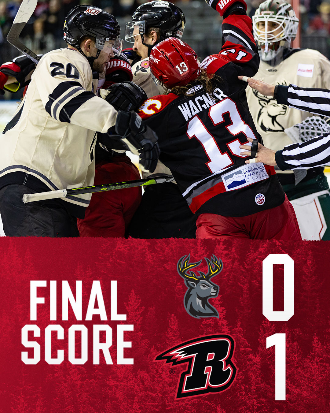 Image post by @RapidCityRush on Facebook