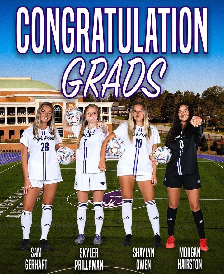 Image post by @HPUWomensSoccer on Facebook