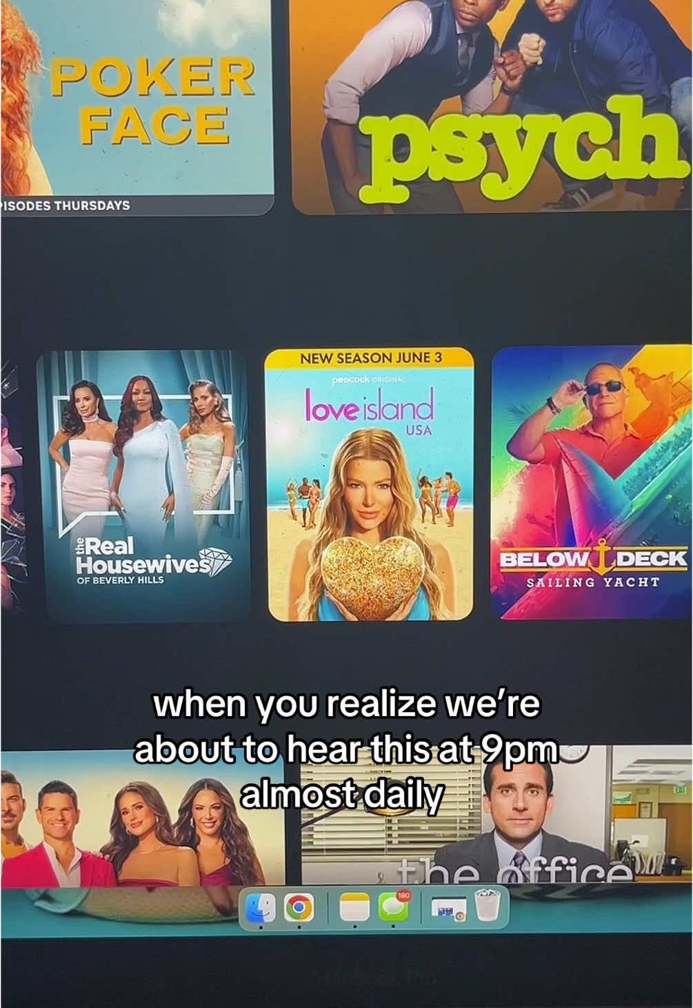 Video post by @peacock on TikTok