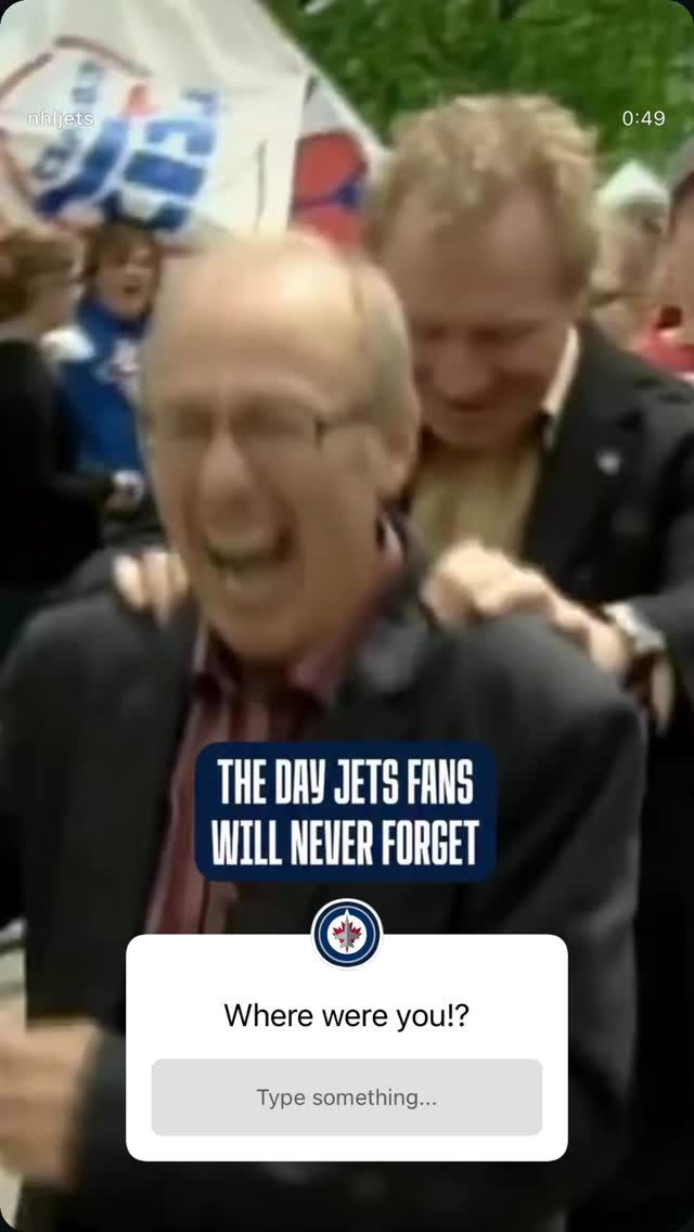 Video post by @Winnipeg Jets on Facebook