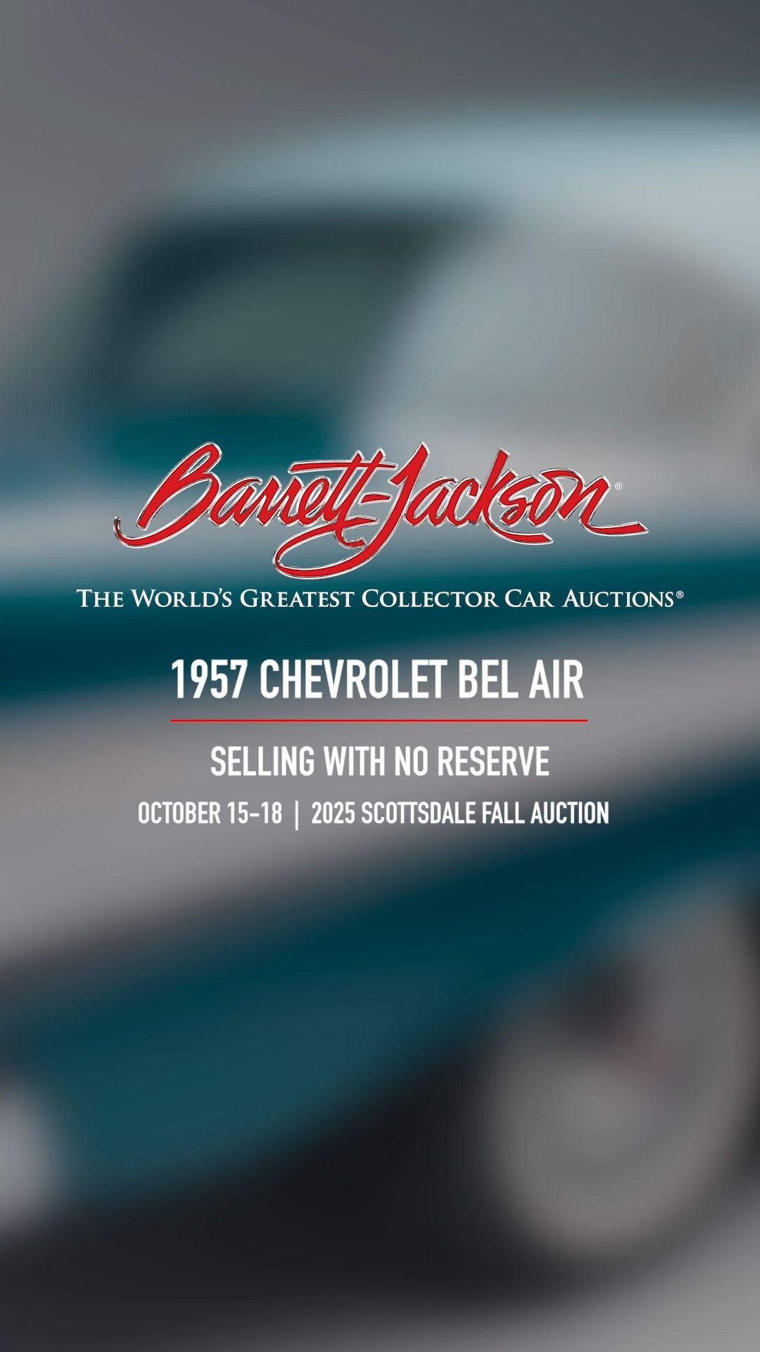 Video post by @barrettjackson on Facebook