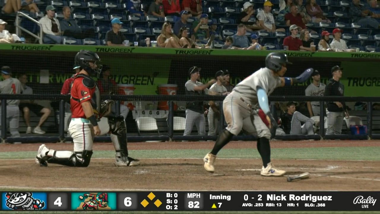 Video post by @trashpandasbaseball on Facebook
