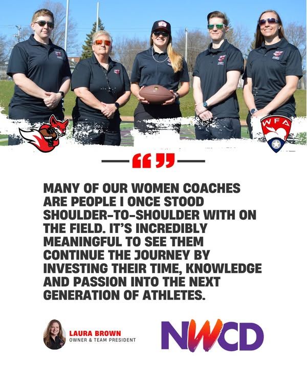 Image post by @minnesotawomensfootball on Facebook