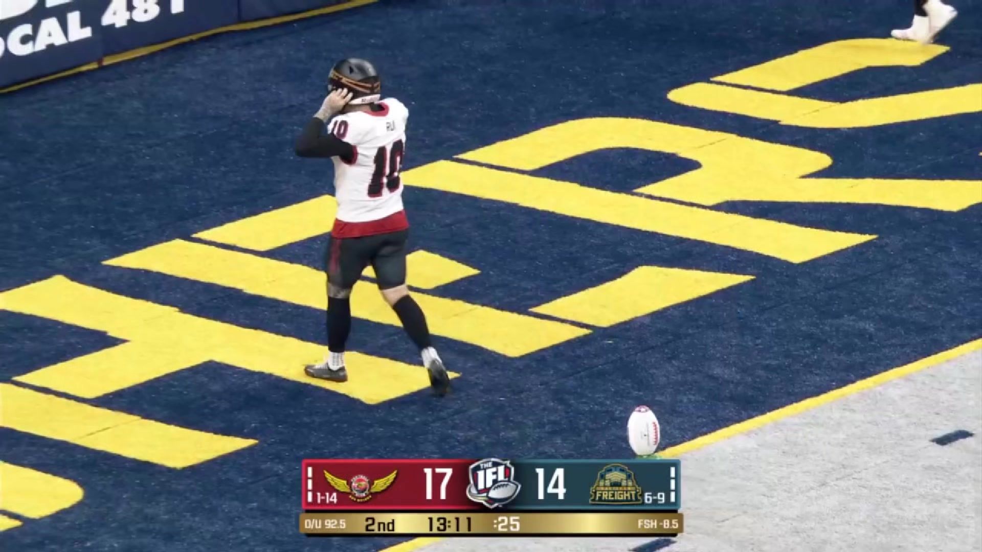 Video post by @fishersfreightfb on Facebook