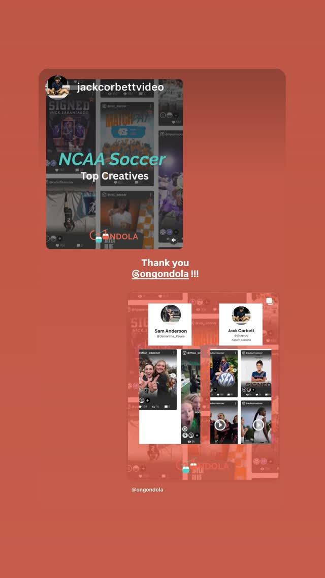 Video post by @ongondola on Facebook