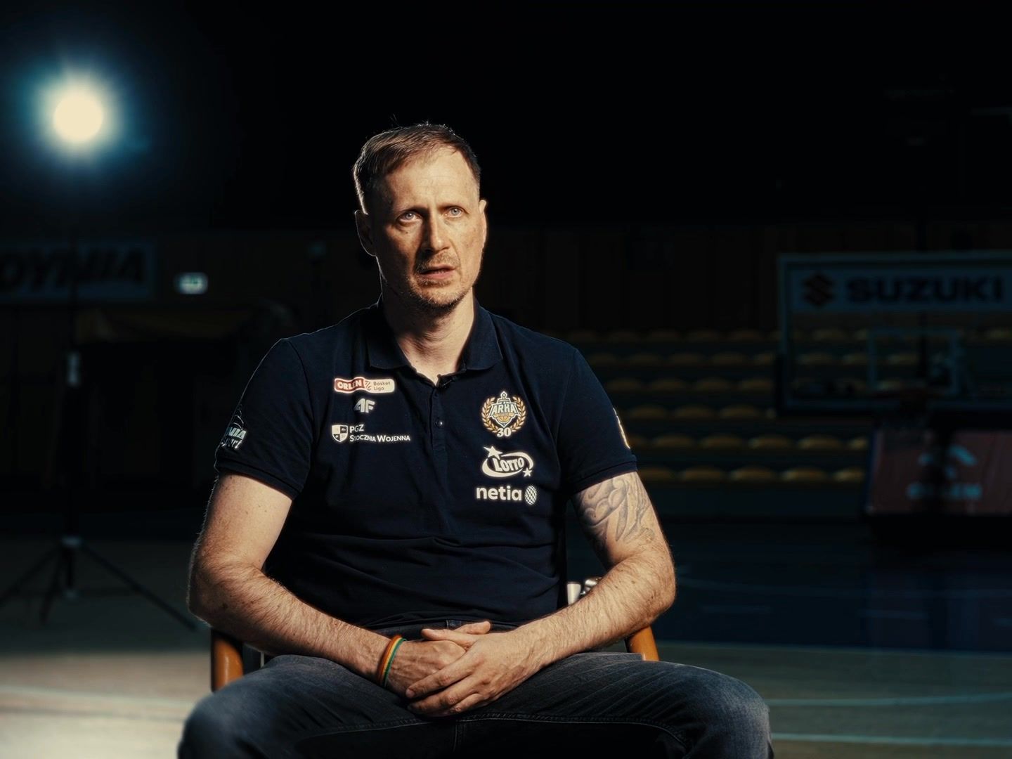 Video post by @Arka Gdynia Kosz on Facebook
