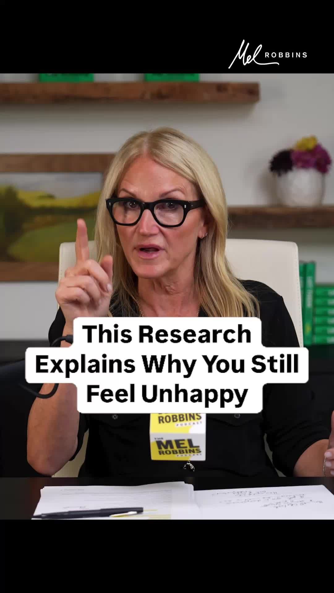 Video post by @melrobbins on TikTok