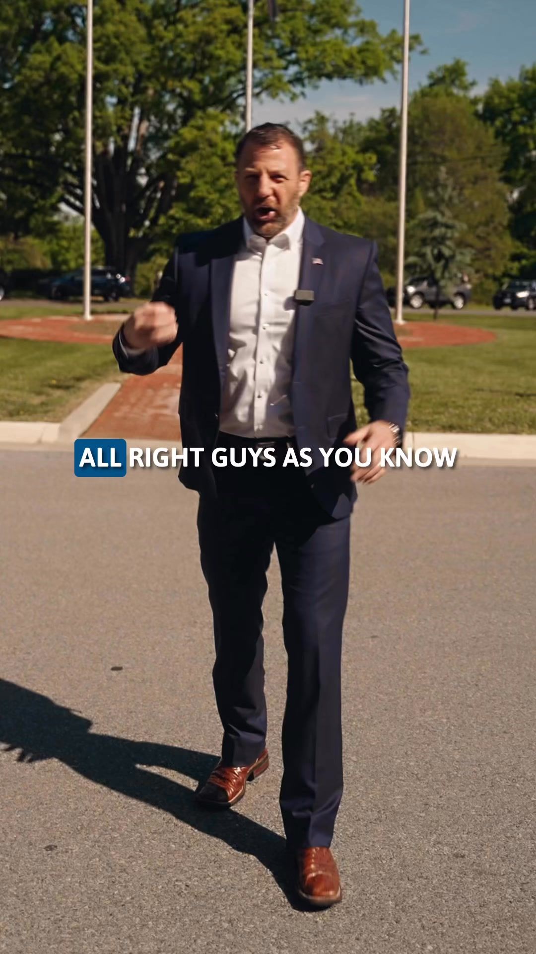 Video post by @secretarymullin on Facebook