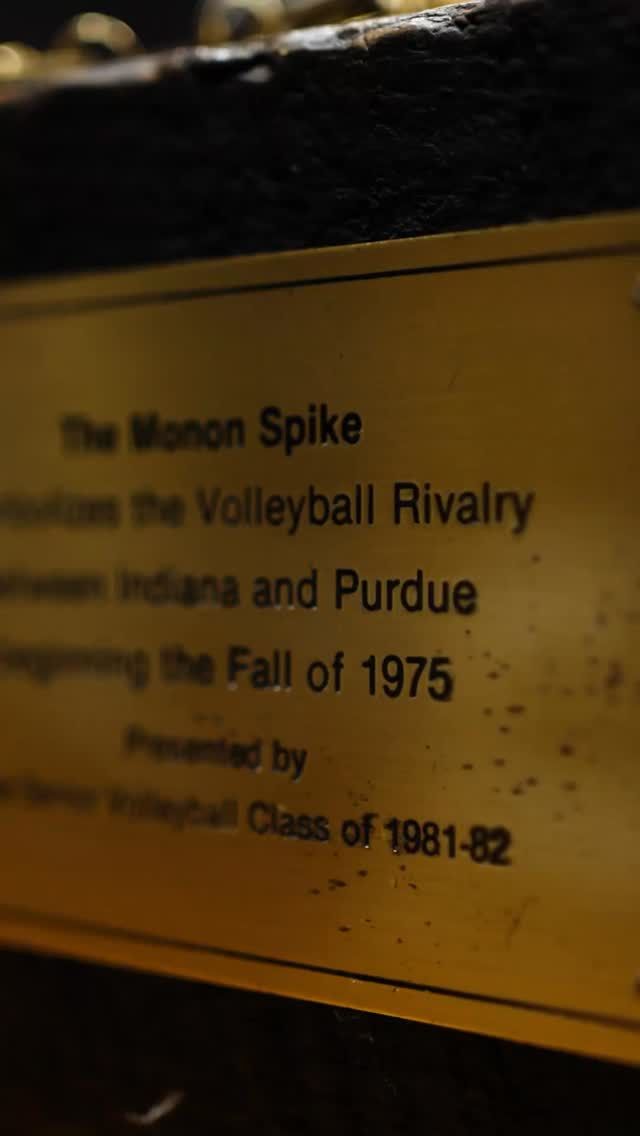 Video post by @purduevb on Facebook
