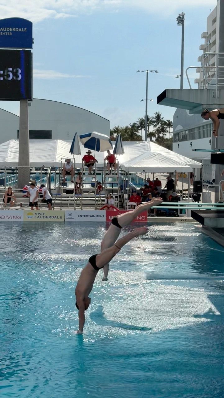 Video post by @USADiving on Facebook