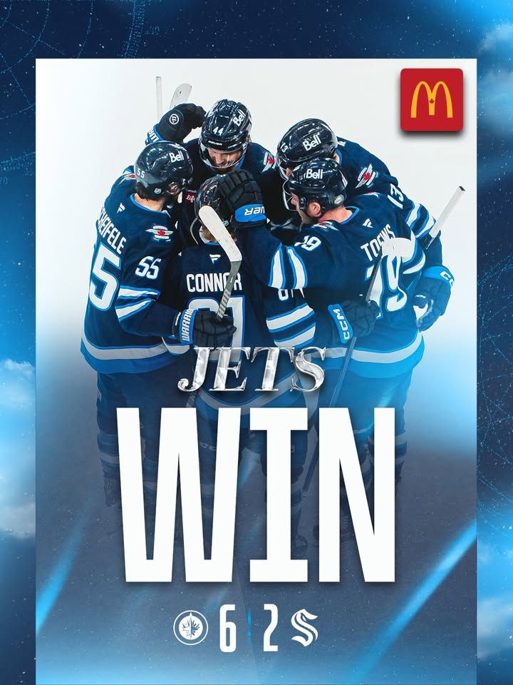Image post by @Winnipeg Jets on Facebook