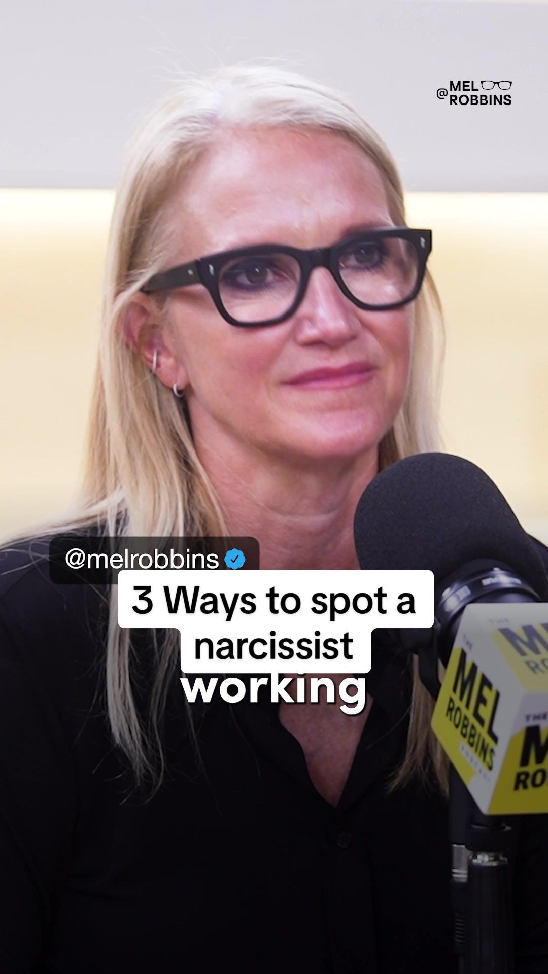 Video post by @melrobbins on TikTok