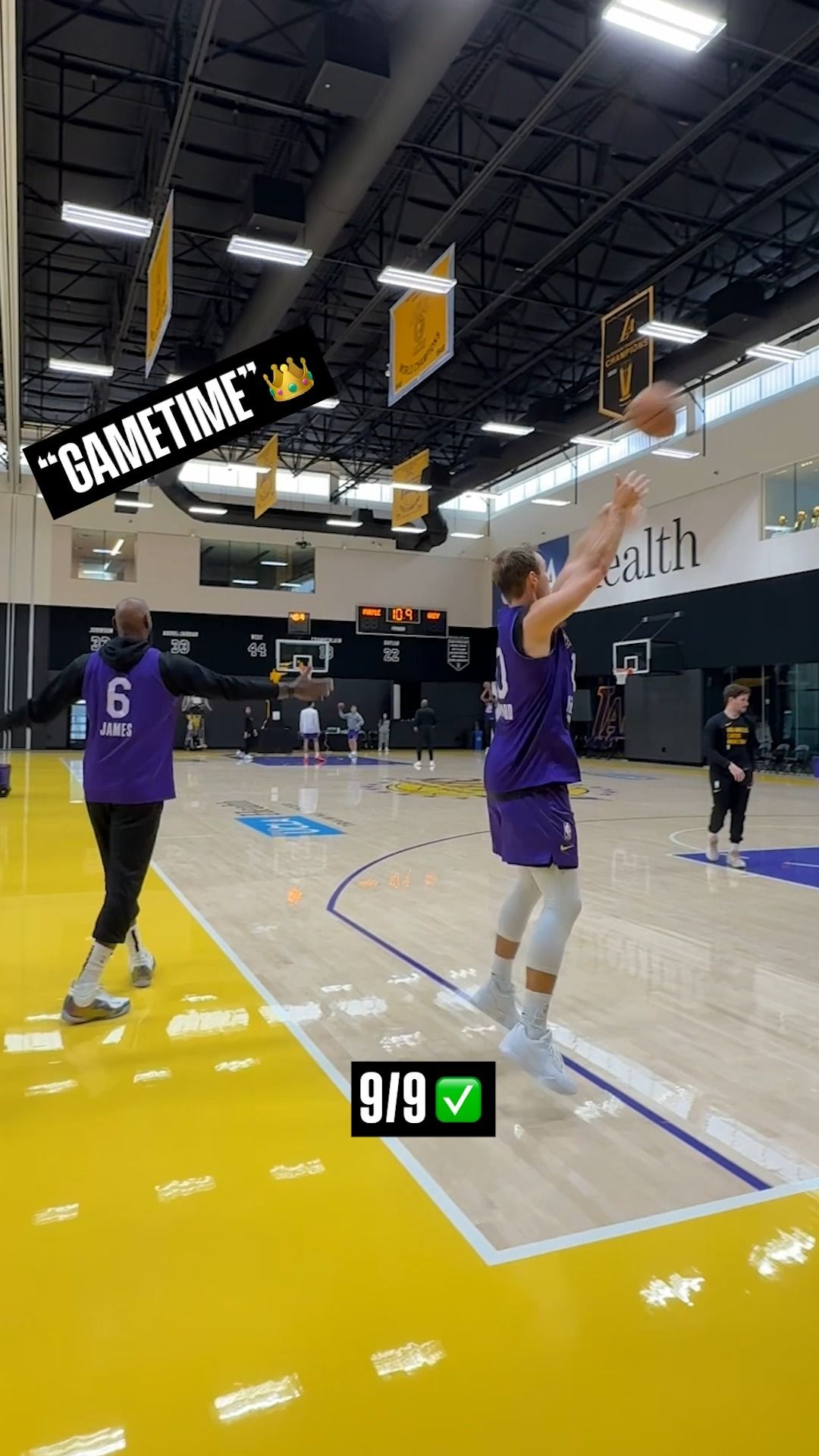 Video post by @losangeleslakers on Facebook