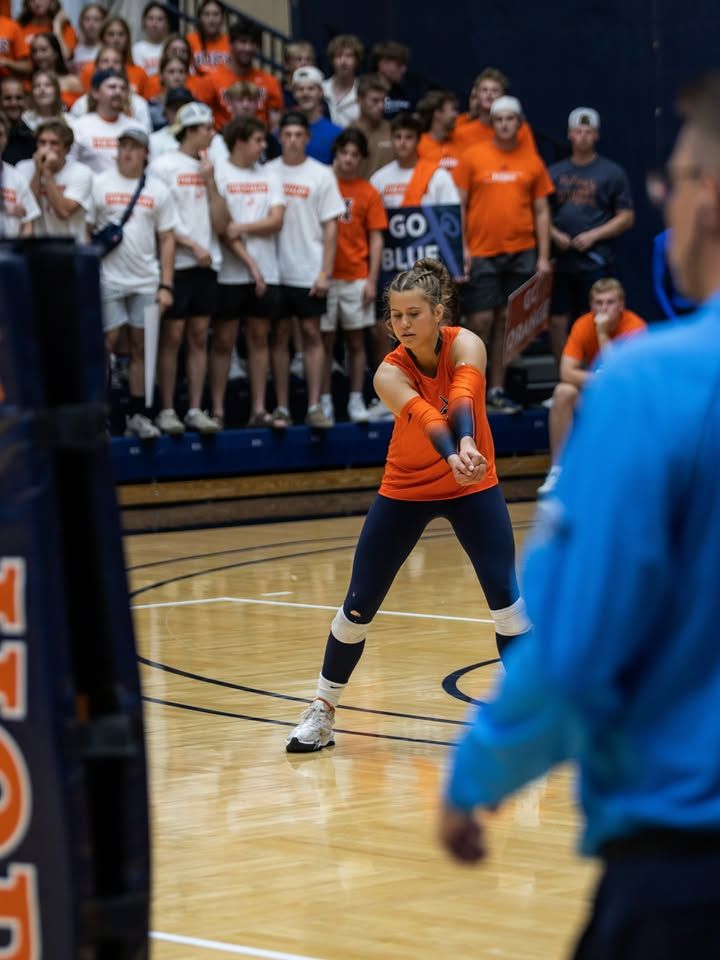 Image post by @hopecollegevolleyball on Facebook