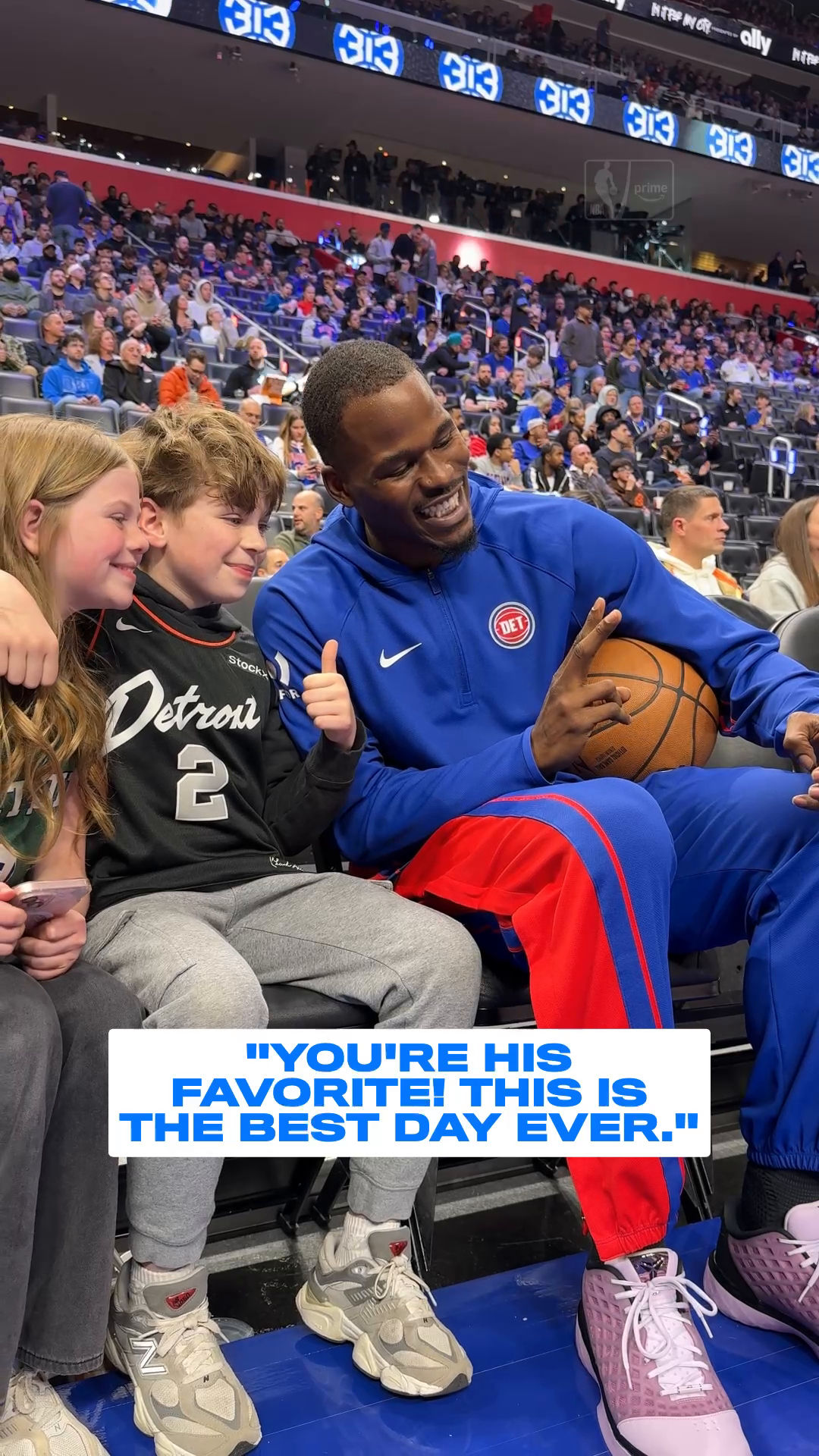 Video post by @nbaonprime on Facebook