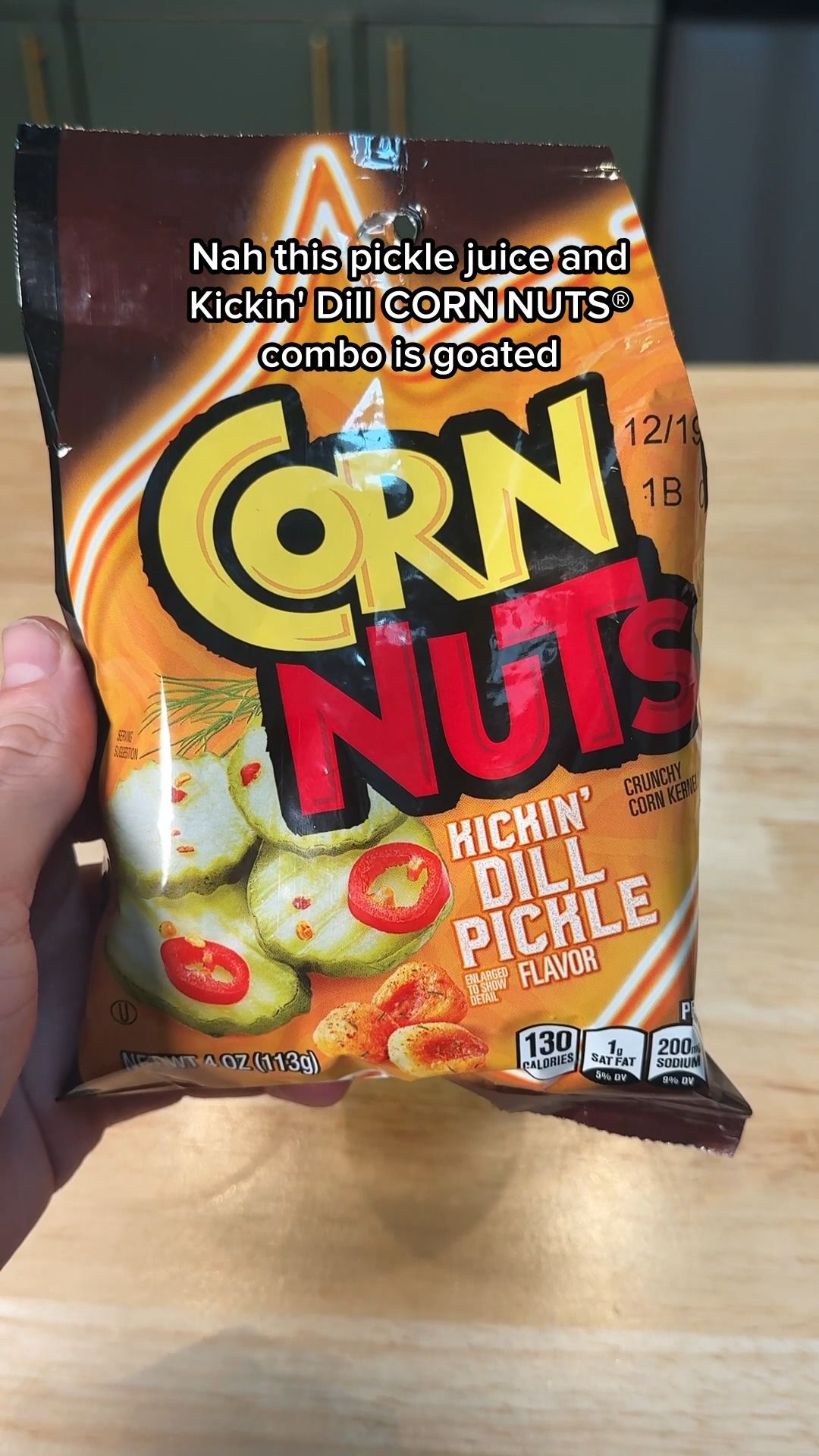 Video post by @cornnuts on Facebook