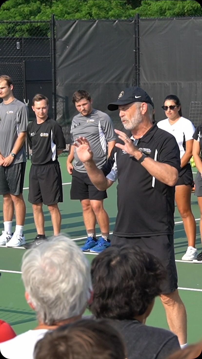 Video post by @TennisAndLifeCamps on Facebook
