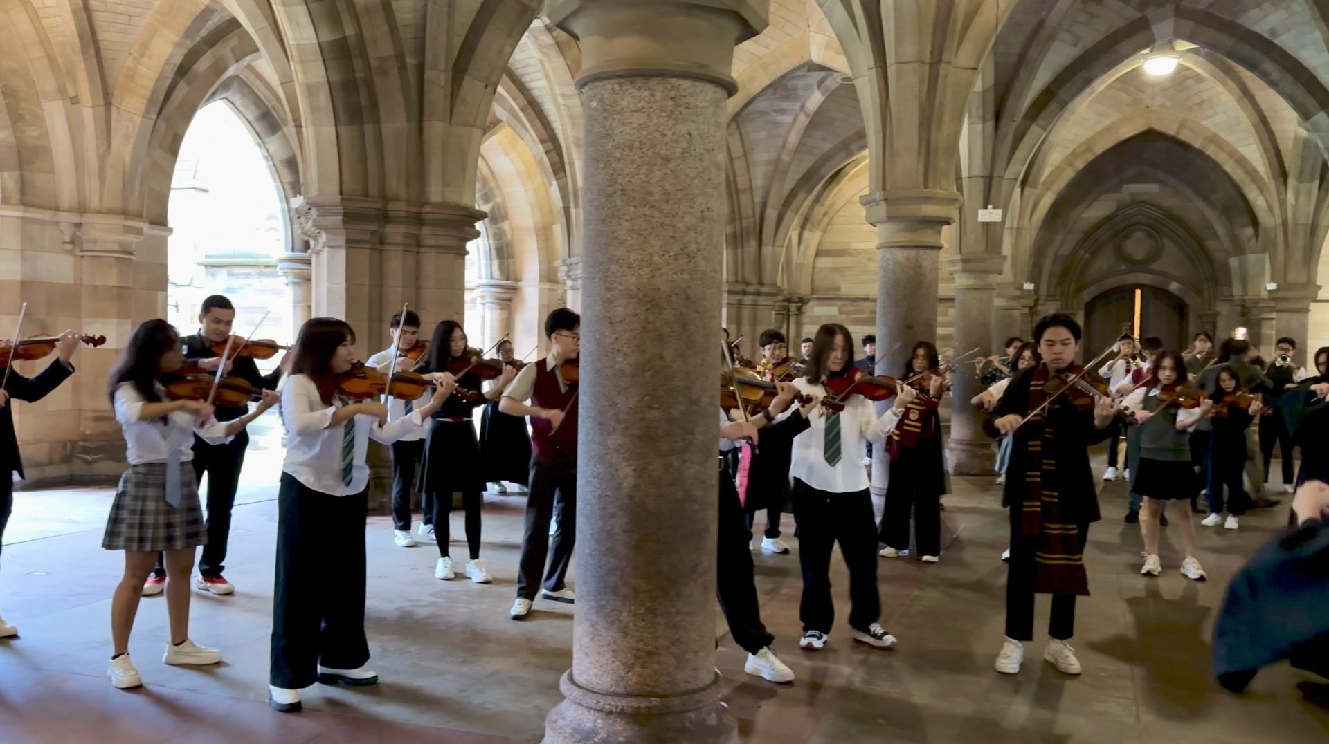 Video post by @UofGlasgow on Facebook