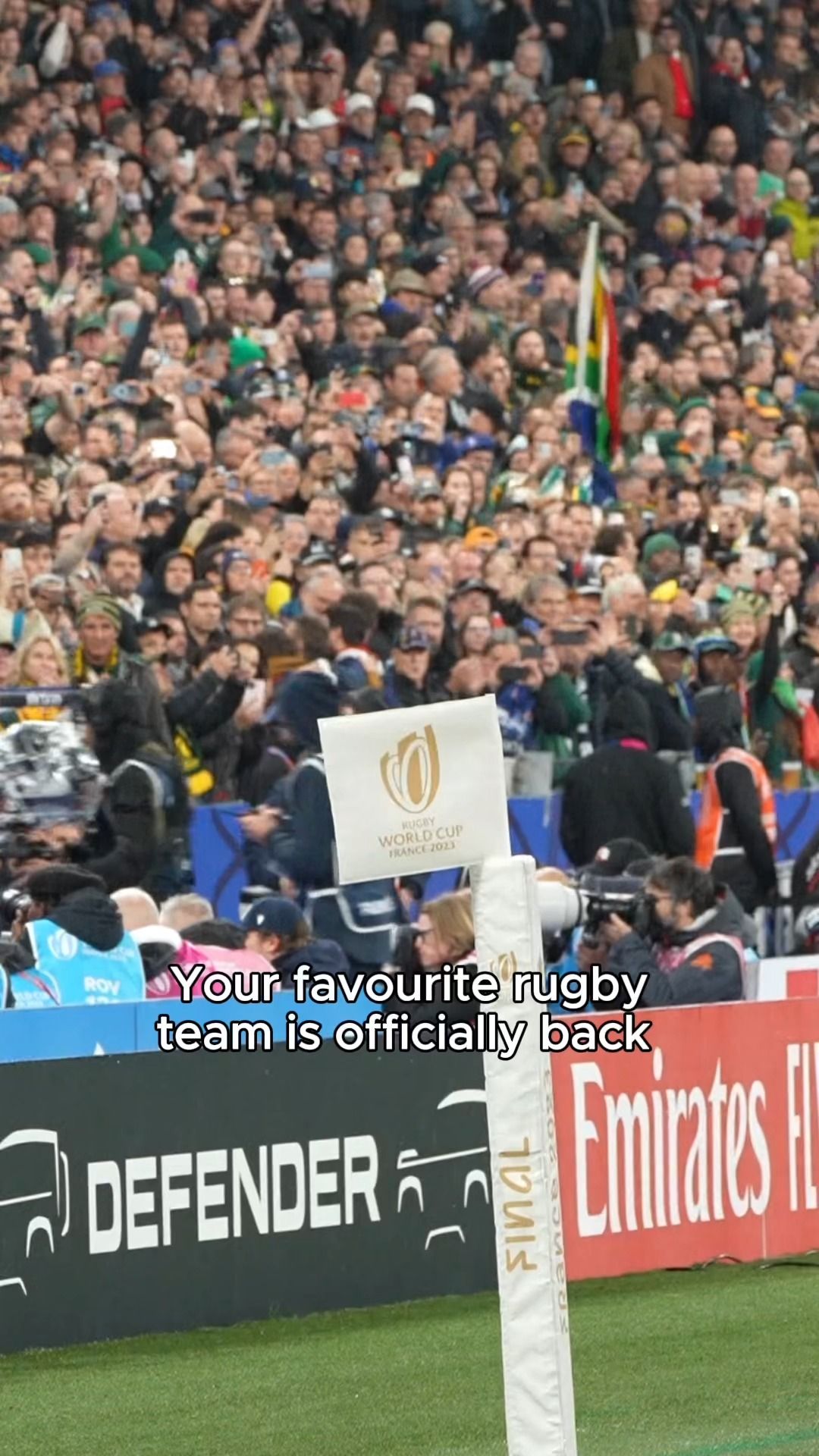 Video post by @springboks on Facebook