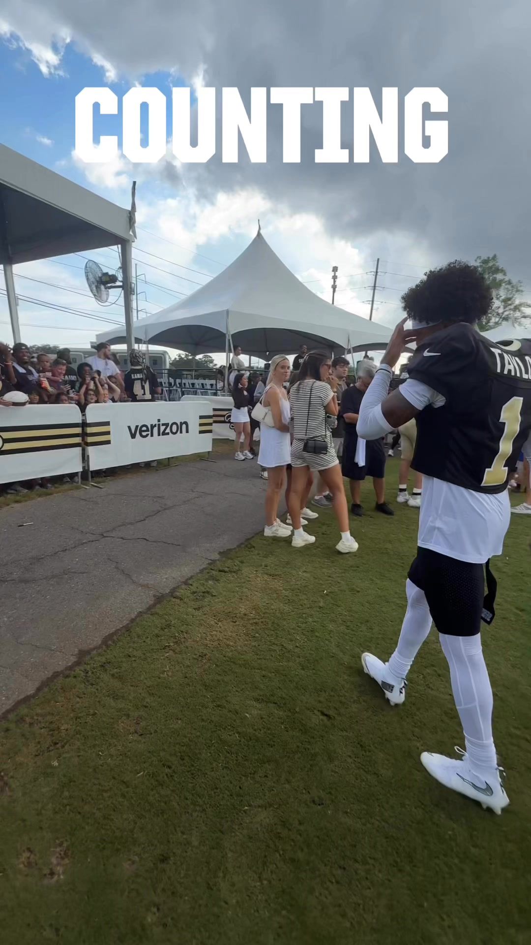 Video post by @neworleanssaints on Facebook