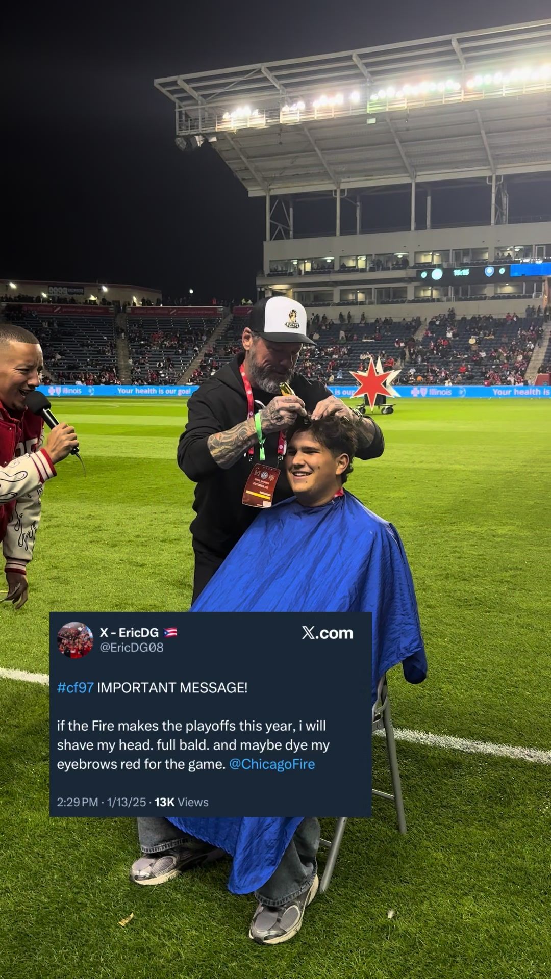 Video post by @chicagofire on TikTok