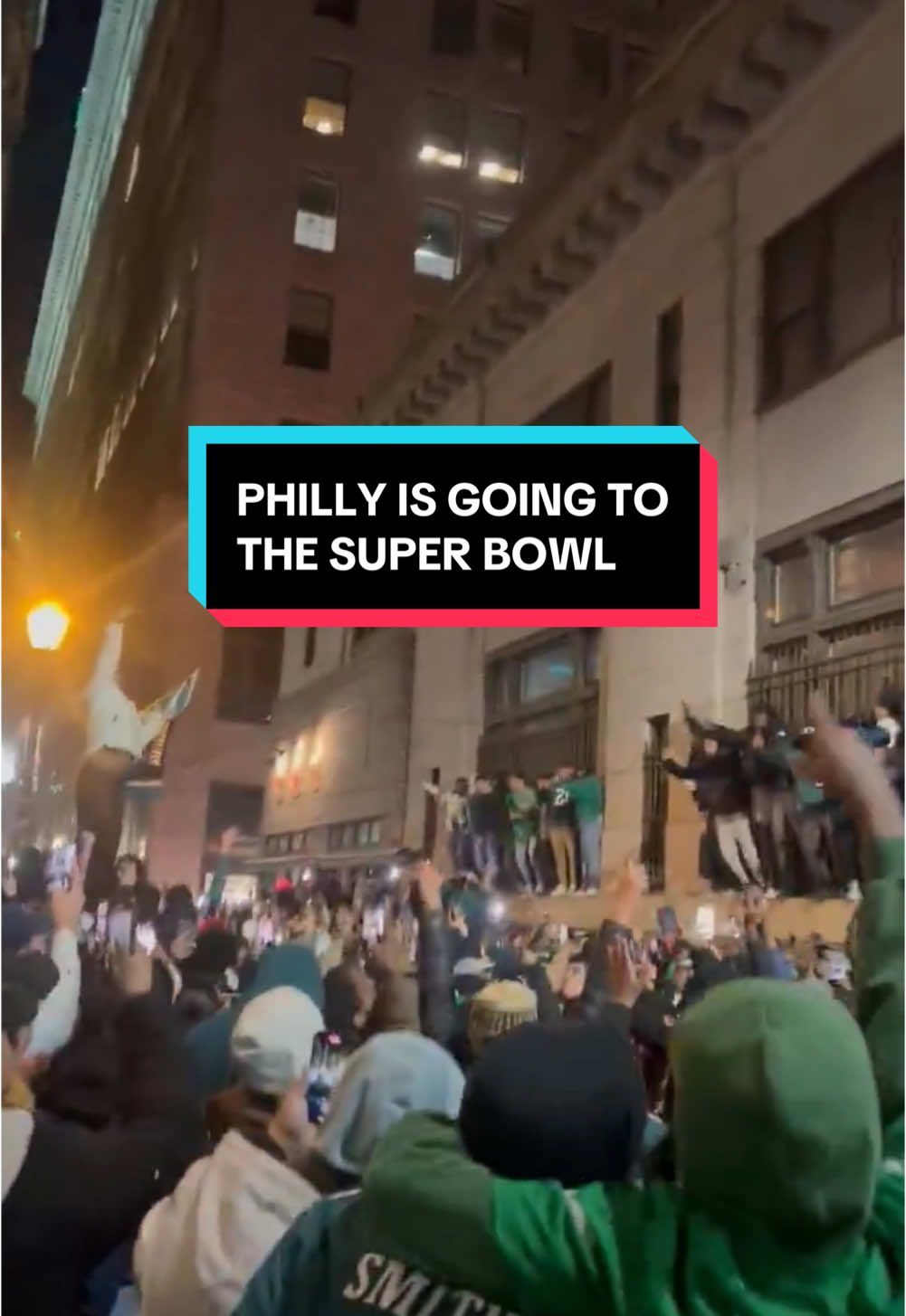 Video post by @philadelphiaeagles on TikTok