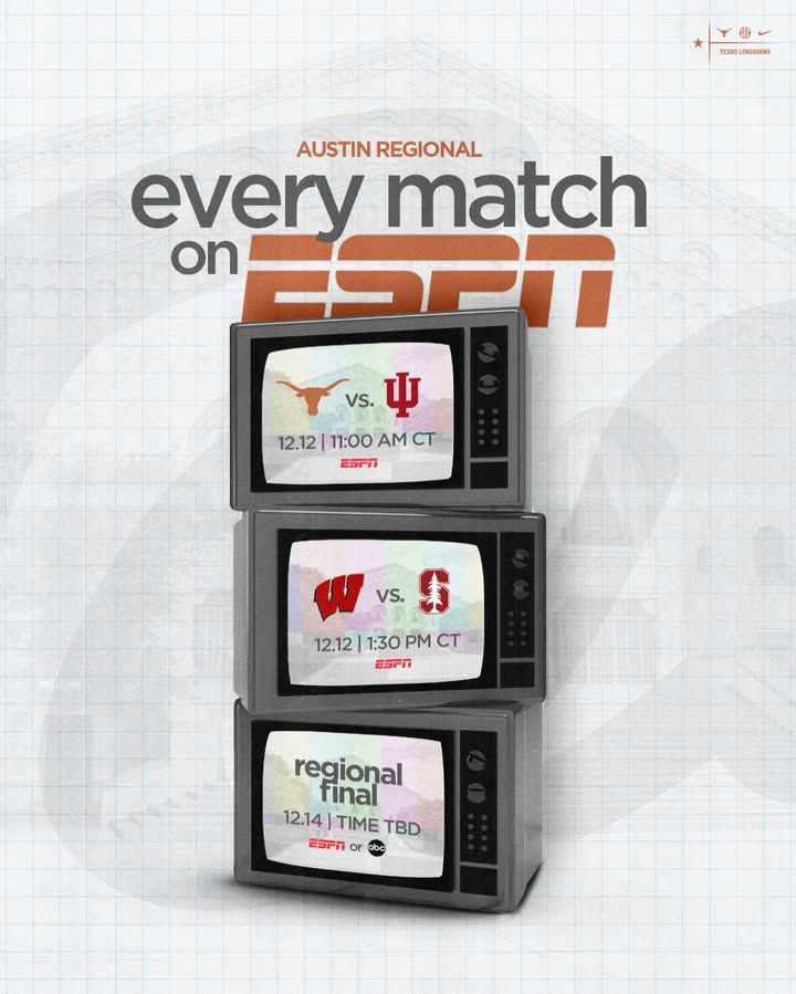 Image post by @TexasLonghornsVolleyball on Facebook