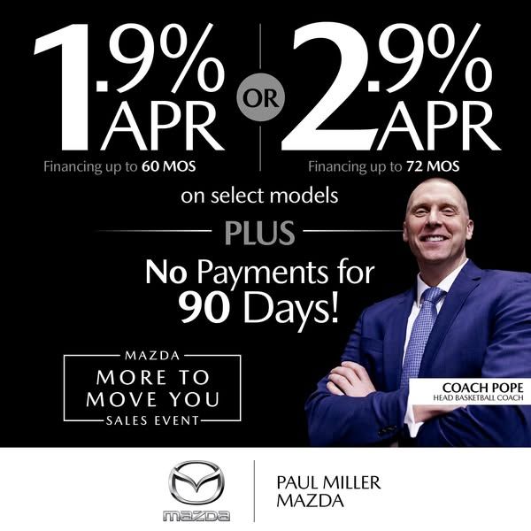 Image post by @PaulMillerMazda on Facebook