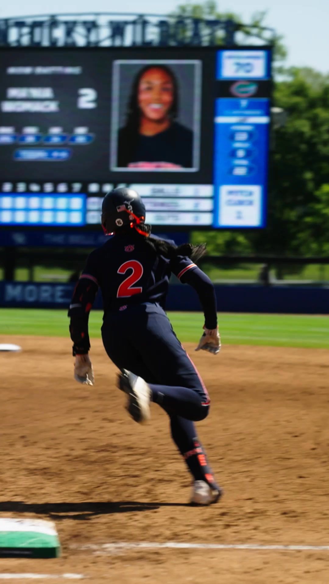 Video post by @AuburnSoftball on Facebook