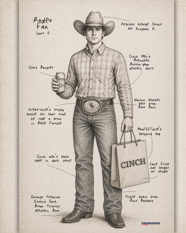 Image post by @PRCAProRodeo on Facebook