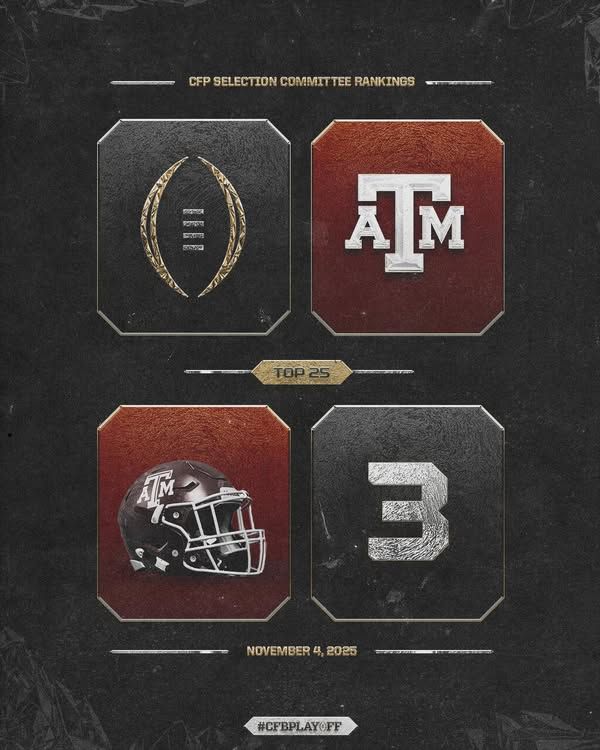 Image post by @CollegeFootballPlayoff on Facebook