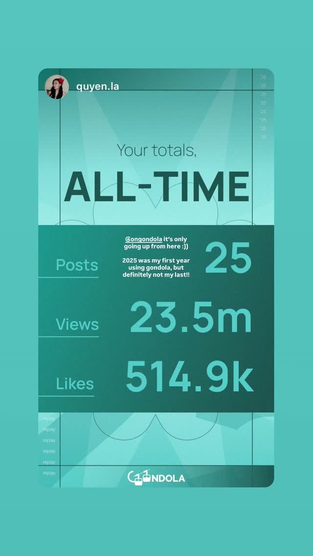 Video post by @ongondola on Facebook