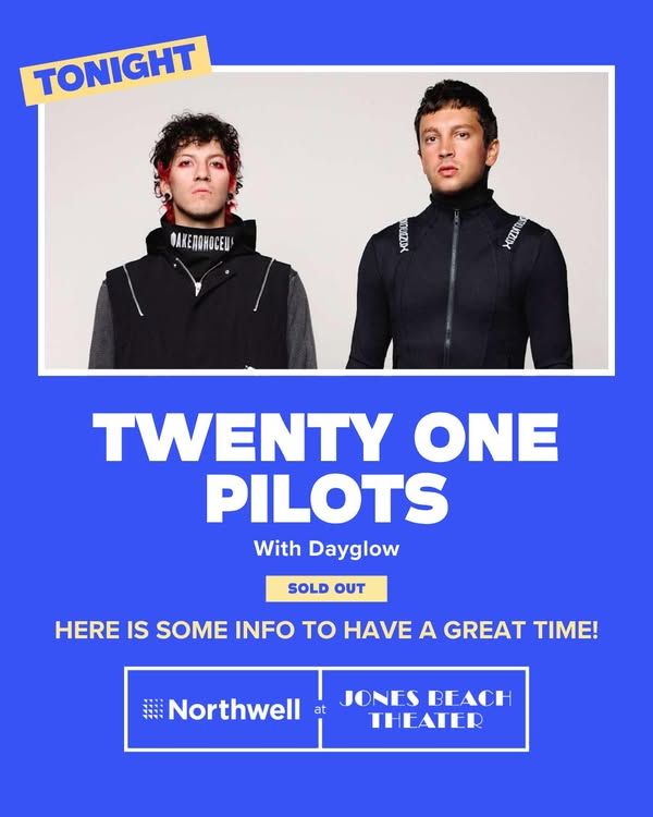 Image post by @JonesBeachTheaterShows on Facebook