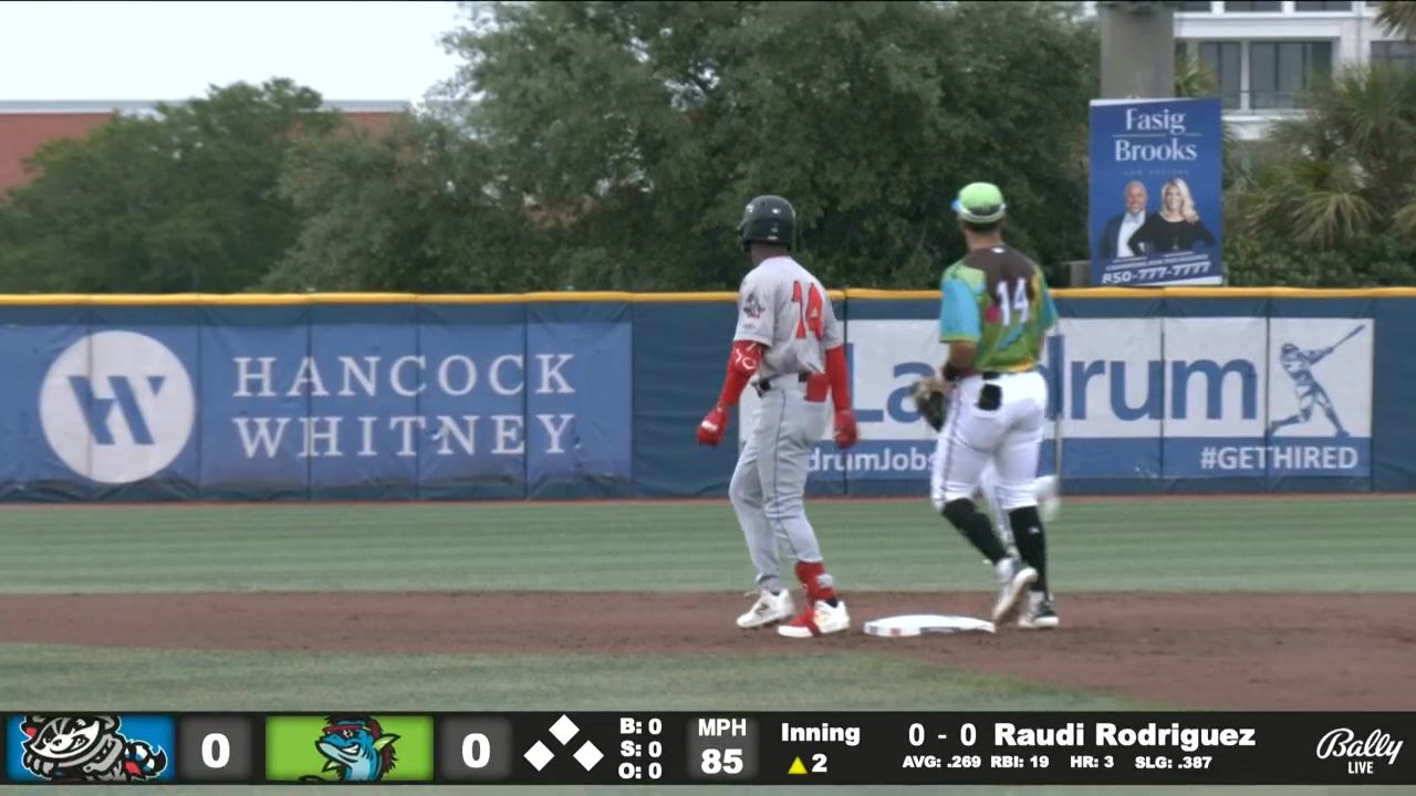 Video post by @trashpandasbaseball on Facebook