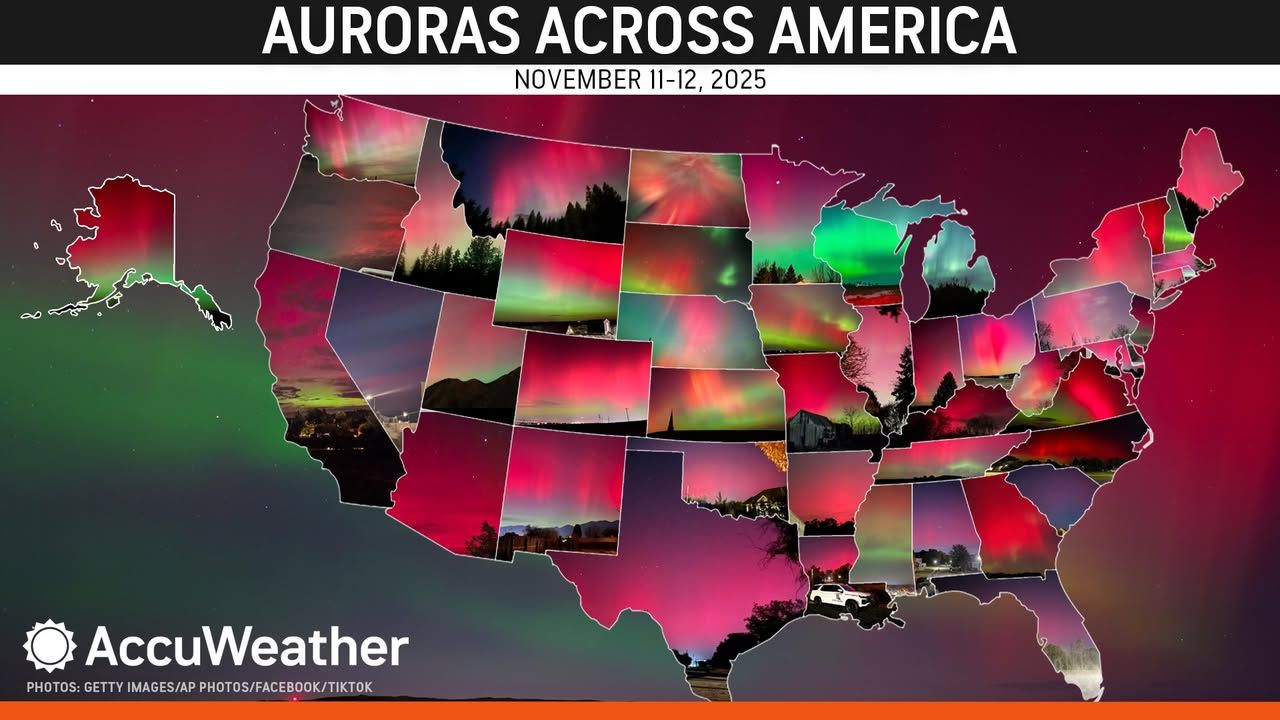 Image post by @accuweather on Facebook