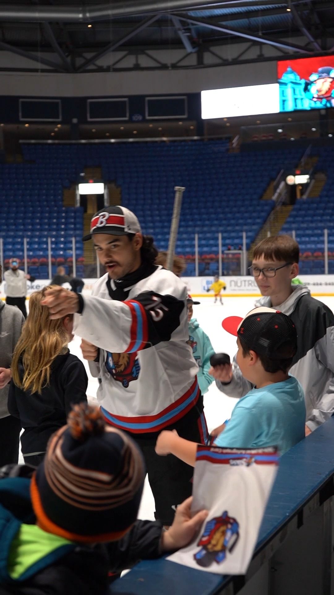 Video post by @bloomingtonbison on Facebook