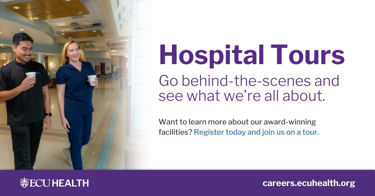 Image post by @ECUHealthMedicalCenter on Facebook