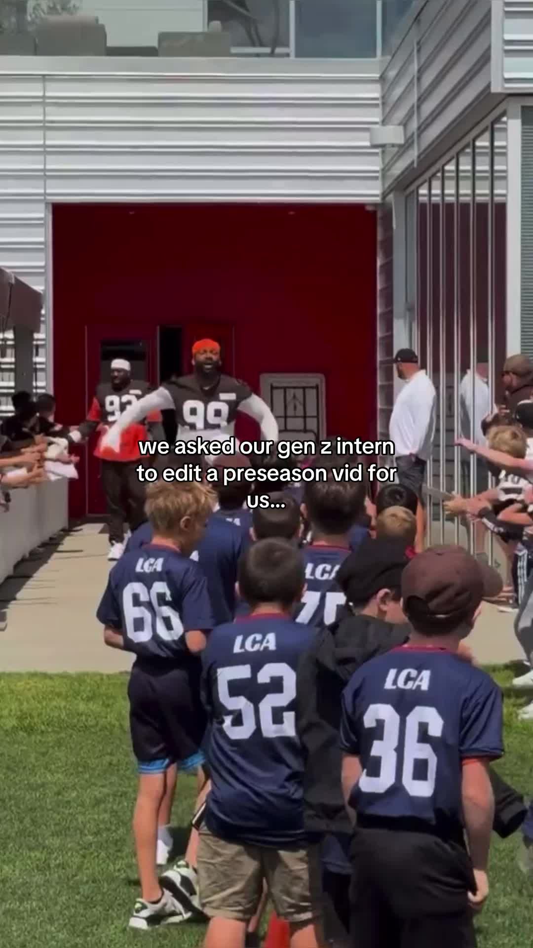 Video post by @browns on TikTok