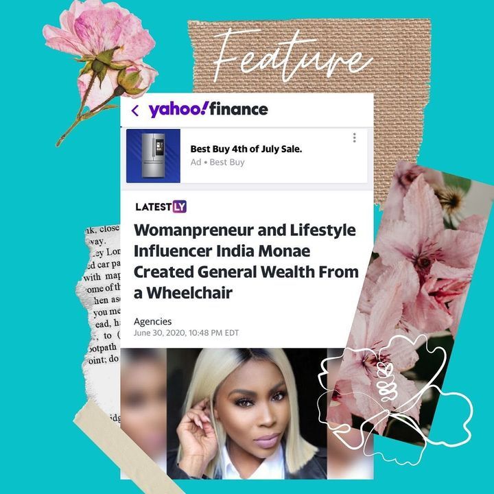 Image post by @broadcastingbeauty on Facebook