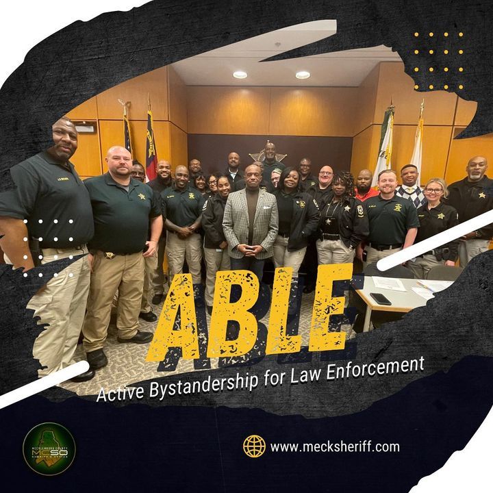 Image post by @MeckSheriff on Facebook