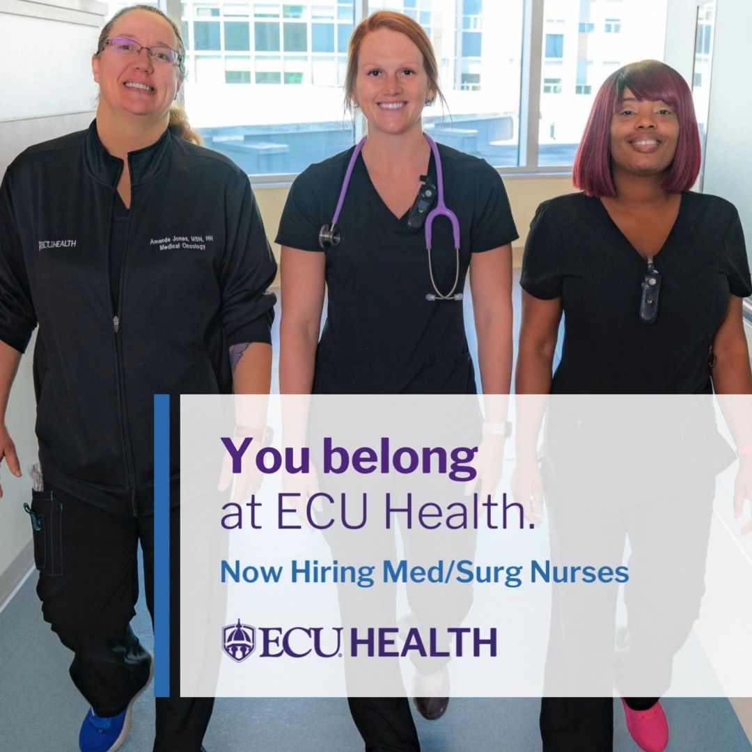 Video post by @ECU Health on Facebook