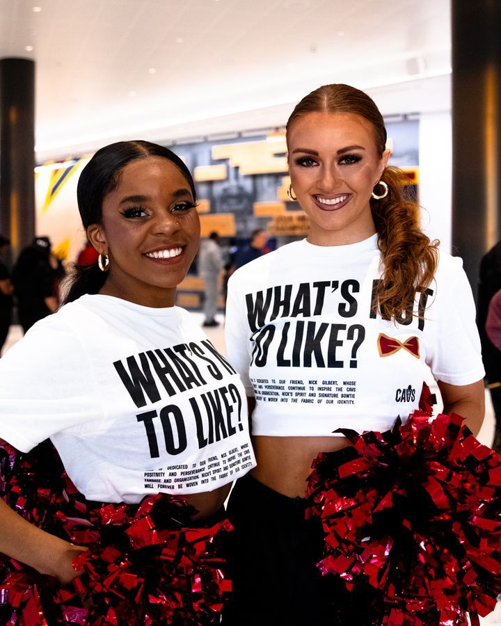 Image post by @CavsEntertainmentTeams on Facebook