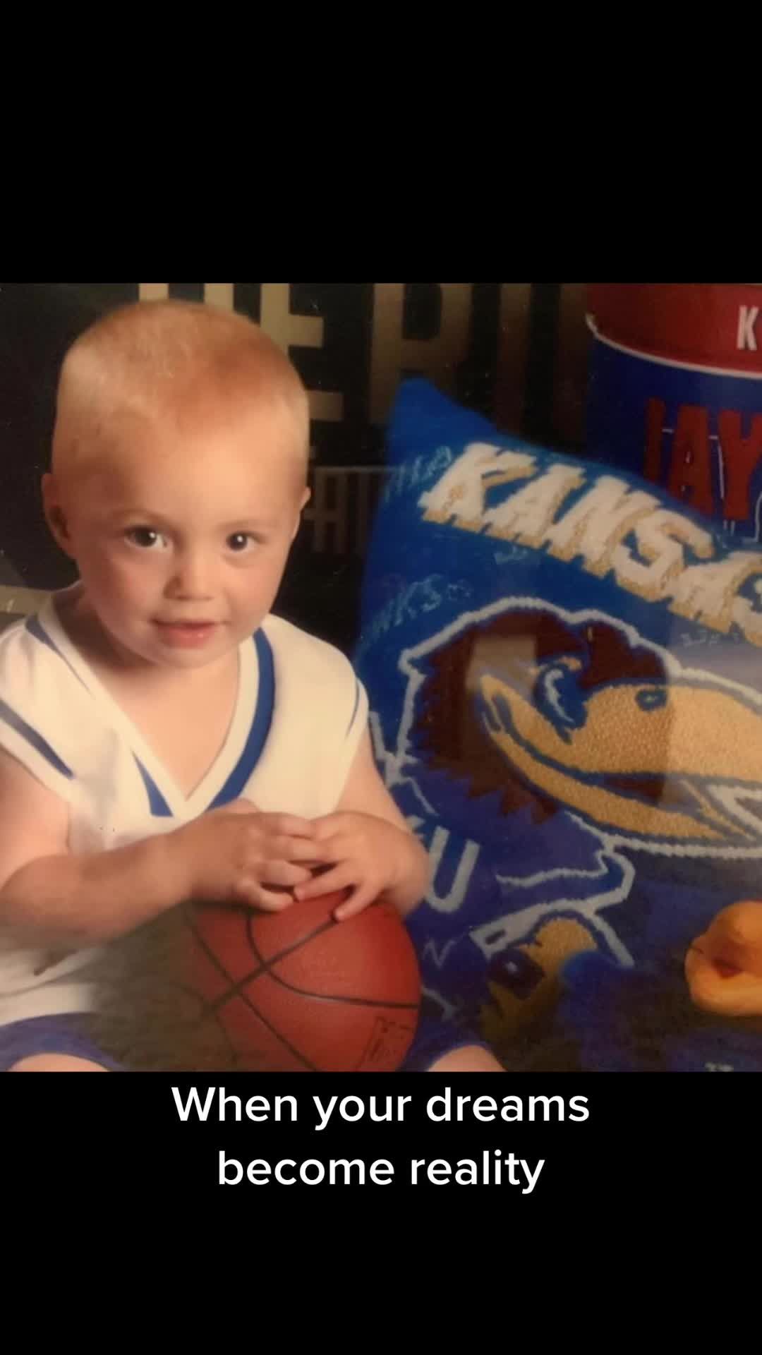 Video post by @kansasbasketball on TikTok