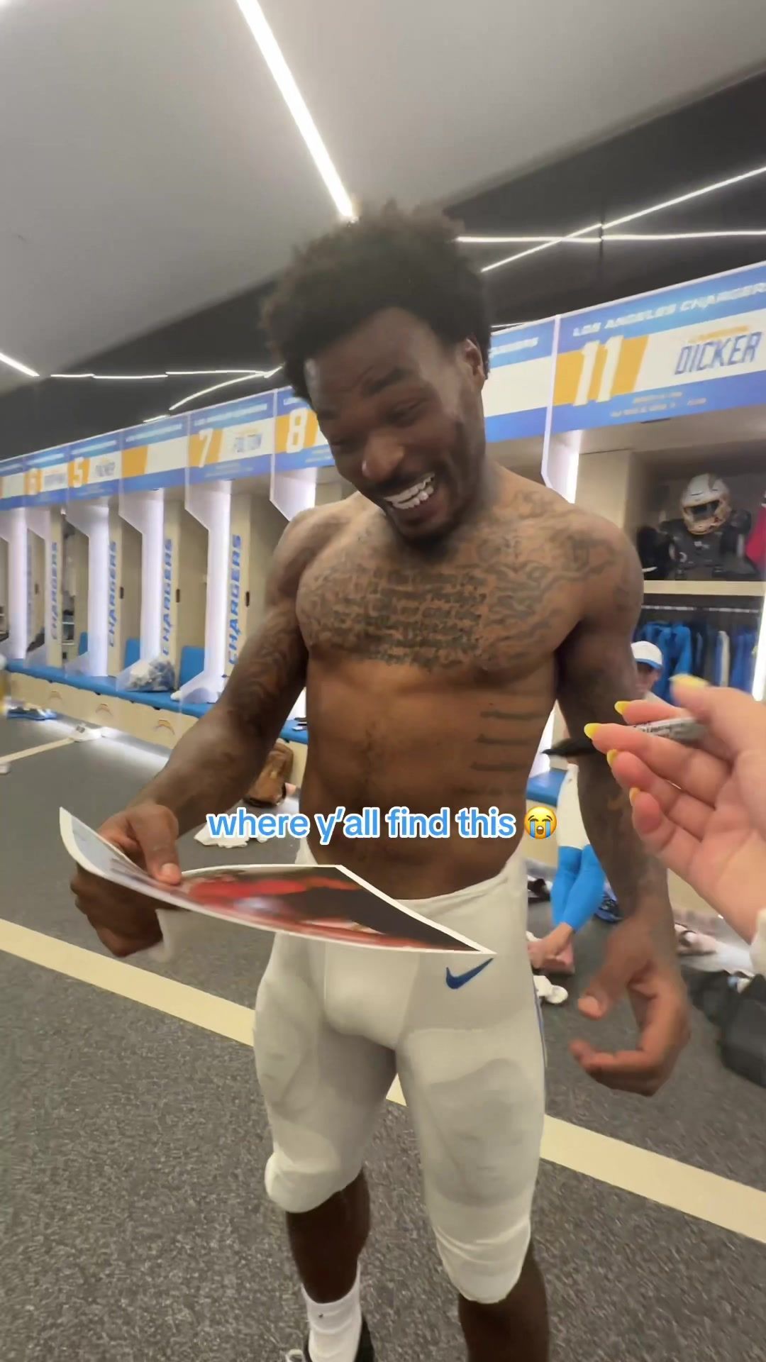 Video post by @chargers on TikTok