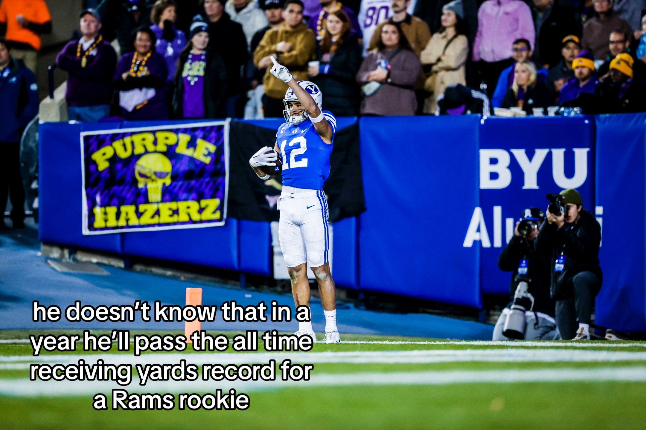 Video post by @byufootball on TikTok