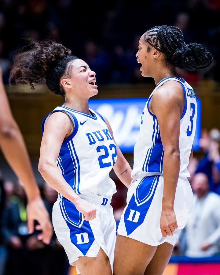 Image post by @DukeWBB on Facebook